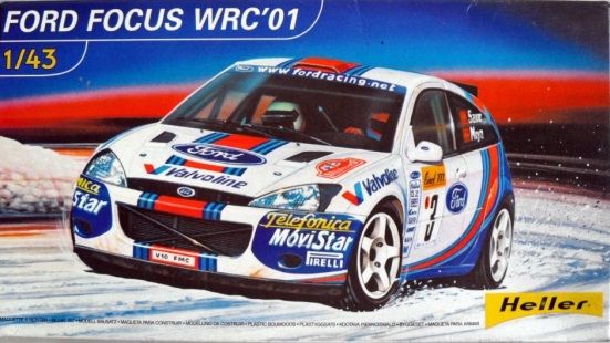 Heller 80196 Ford Focus WRC 2001