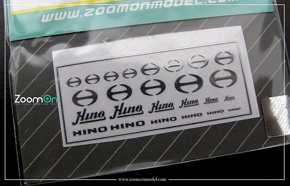 ZoomOn ZD038 Hino logo metal sticker