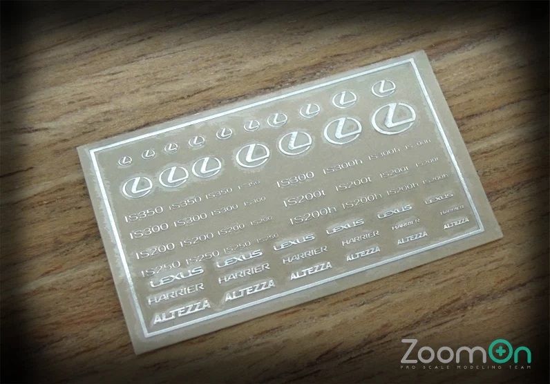 ZoomOn ZD022 Lexus logo metal sticker