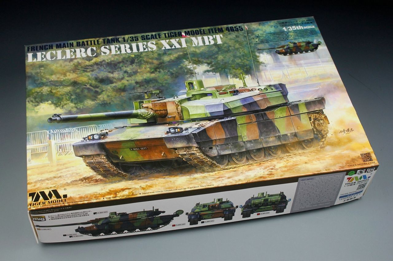 Tiger Model 04655 FRENCH ARMY LECLERC MBT 2022