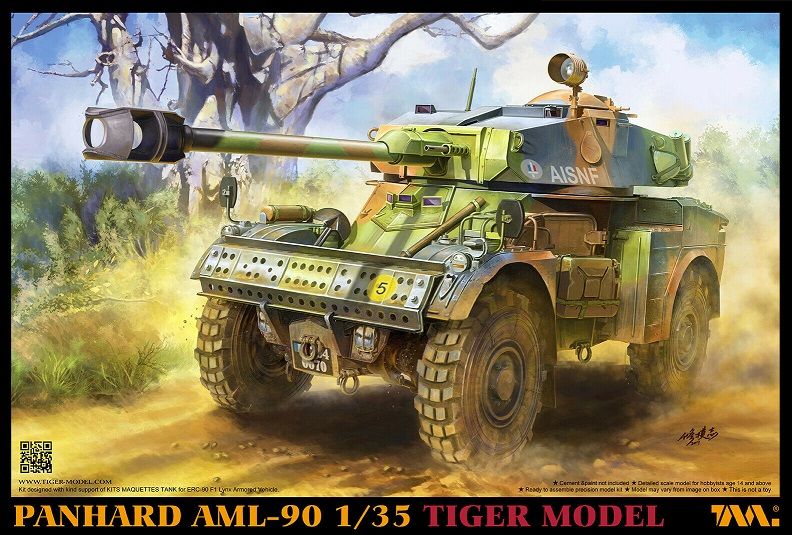 Tiger Model 04635 PANHARD AML-90