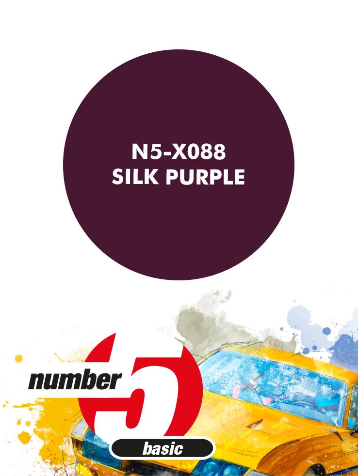 Number 5 N5-X088 Silk Purple (1x30ml)