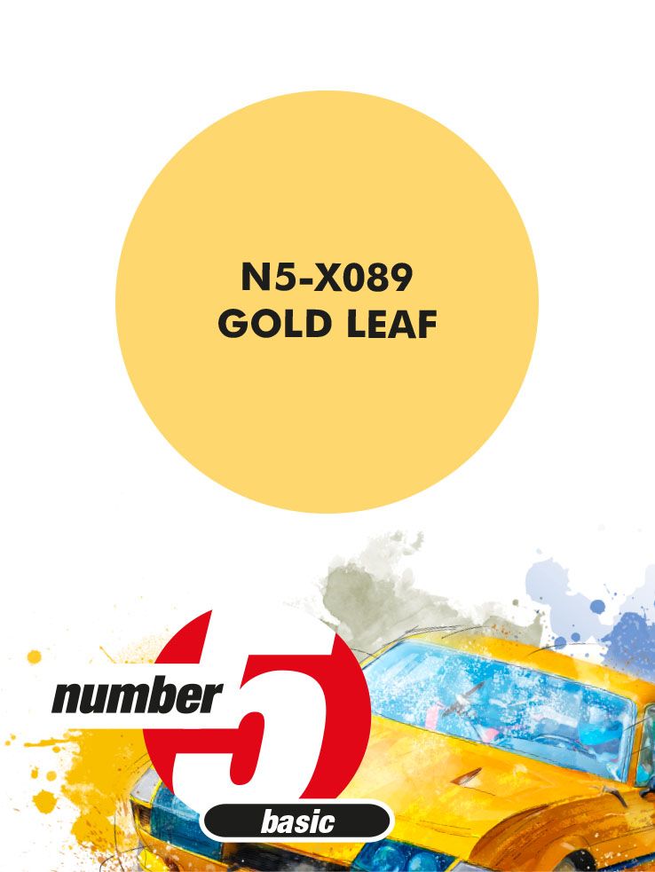 Number 5 N5-X089 Gold Leaf (1x30ml)