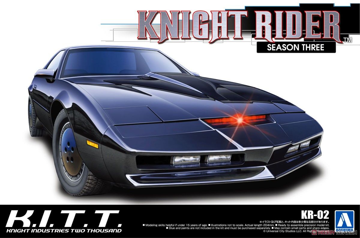 Aoshima 06321 Knight Rider Knight2000 K.I.T.T. Season III