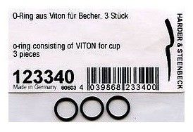 Harder & Steenbeck 123340 O-RING CONSISTING OF VITON FOR CUP