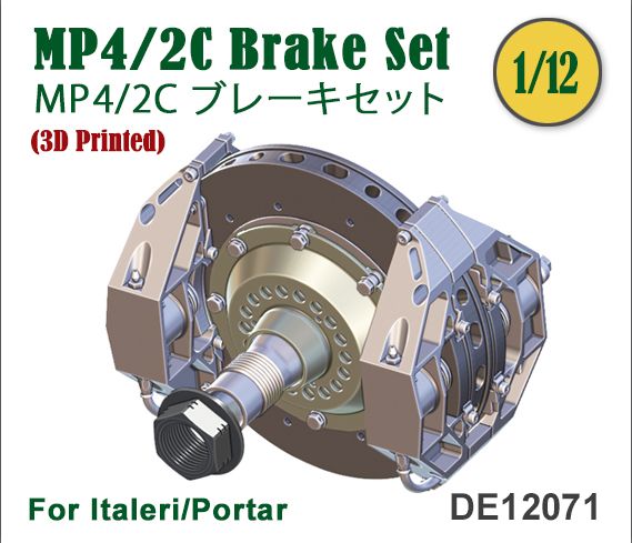Fat Frog DE12071 MP4/2C Brake Set for Italeri