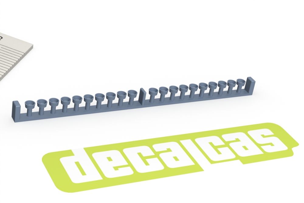 Decalcas PAR118 Extinction and electrical cut-off activation button - Type 2 (20 unitseach)