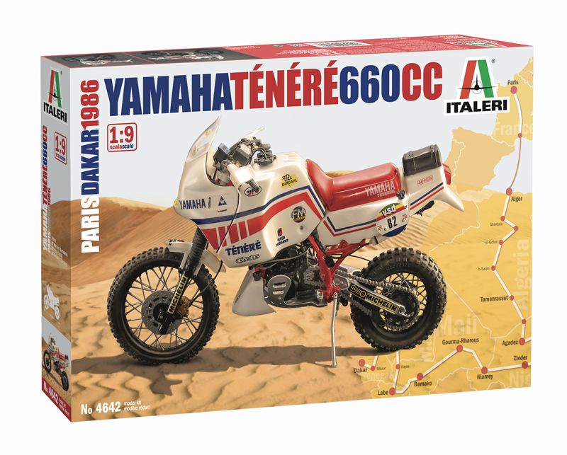 Italeri 4642 YAMAHA Ténéré 660cc Paris Dakar 1986