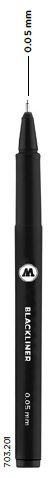 Molotow 703212 Blackliner Brush