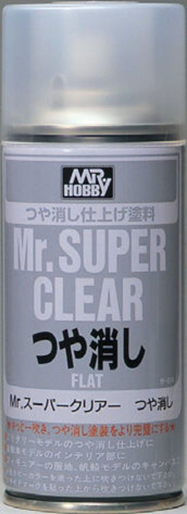 Mr. Hobby B-514 Mr. Super Clear Flat Spray (170 ml) (MATT LAKK)