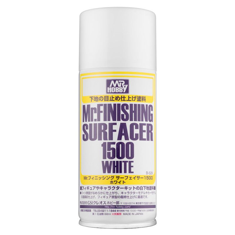 Mr. Hobby B-529 Mr. Finishing Surfacer 1500 White (170 ml)