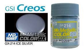 Mr. Hobby GX-214 Mr. Color GX (18 ml) Ice Silver