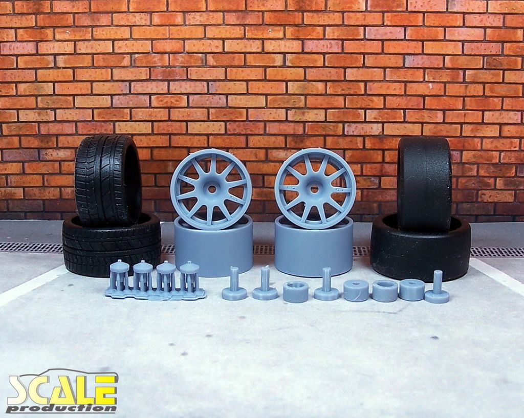 Scale Production SPRF24210 18" ATS EVO with Slick tires #2