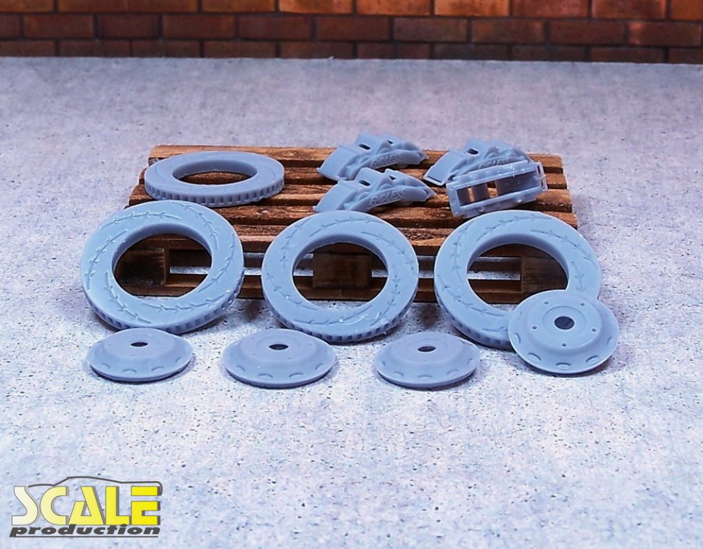 Scale Production SP24336 Disc brake set Endless (slotted)