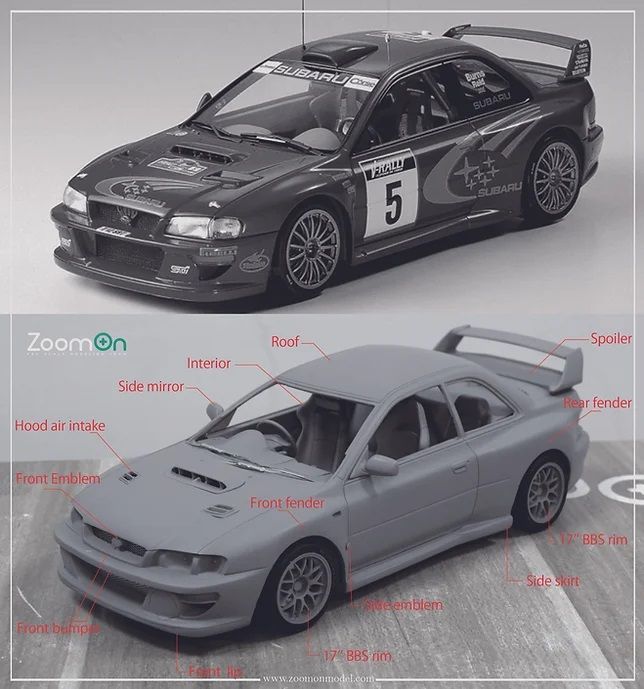 ZoomOn Z097 SUBARU IMPREZA 22B STI