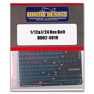 Hobby Design HD02-0019 Screw heads