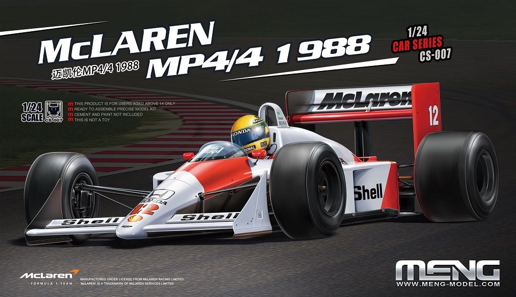 Meng CS-007 MCLAREN MP4/4 1988