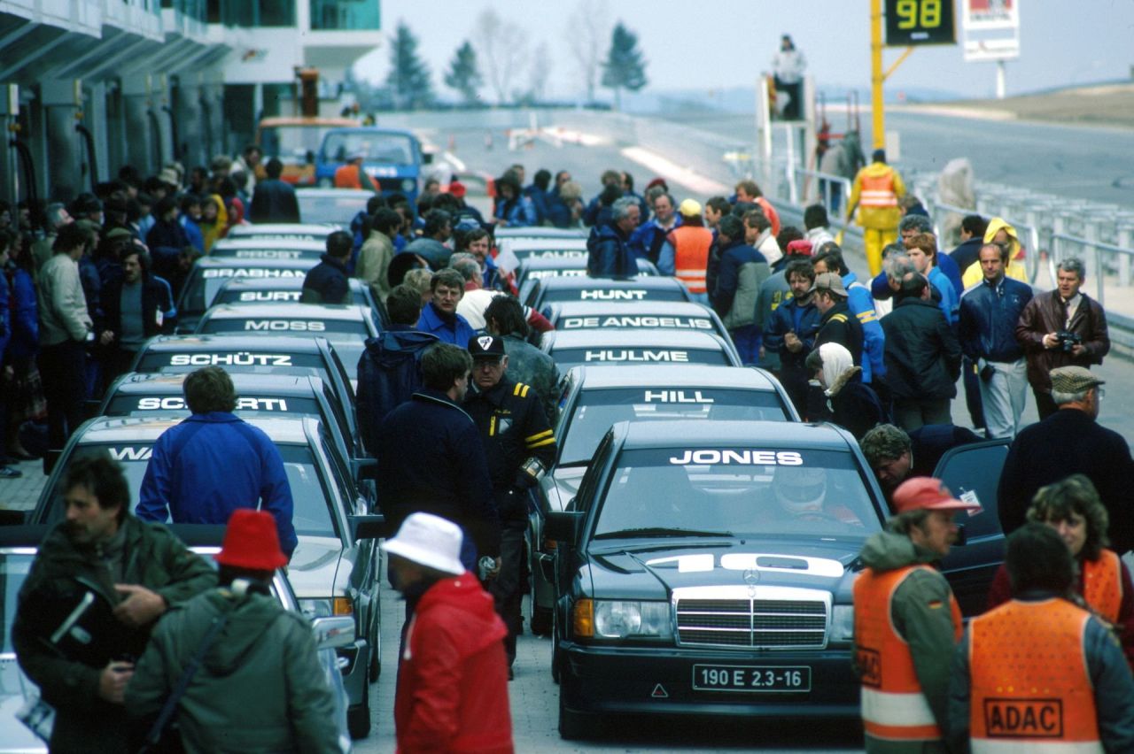 Decalcas DEC064 Mercedes Benz 190E 2.3 16v - ROC - Race of the Champions 1984