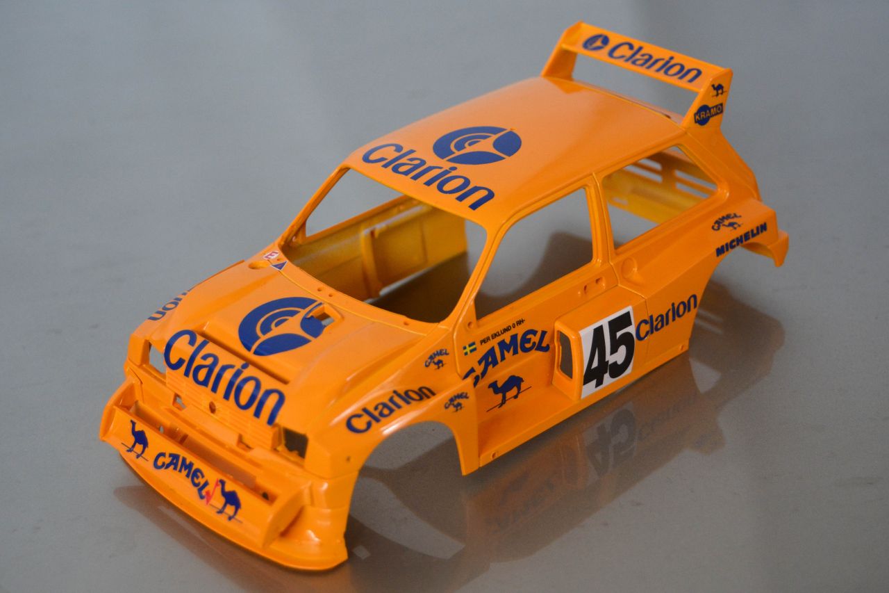 Decalcas DEC068 MG Metro 6R4 Team Clarion Europe sponsored by Camel - FIA European Rallycross Championship 1990