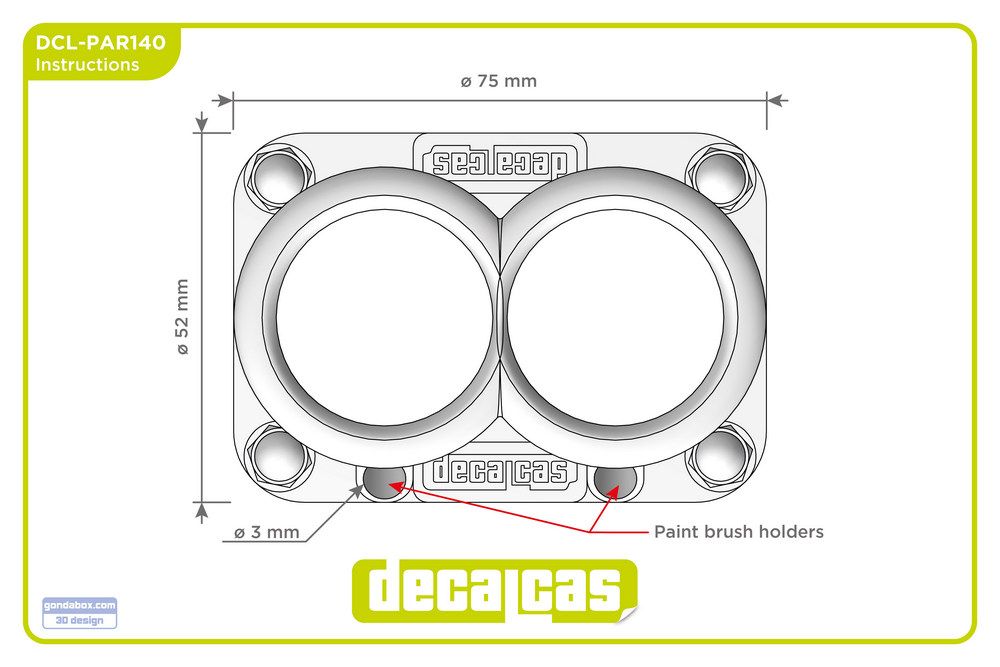 Decalcas PAR140 Hobby tool: Micro Set and Micro Sol Holder