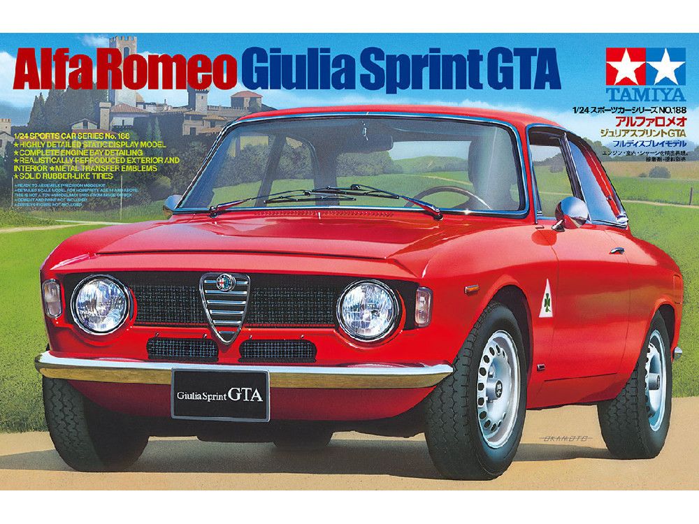 Tamiya 24188 Alfa Rome Giulia Sprint GTA