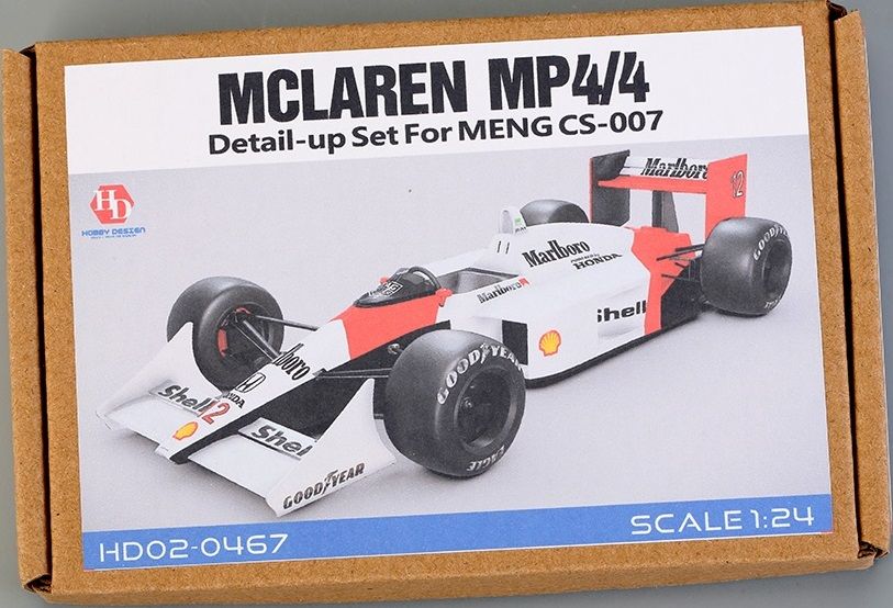 Hobby Design HD02-0467 Mclaren MP4/4 1988 For MENG (CS-007)