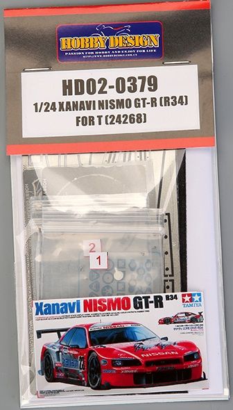 Hobby Design HD02-0379 Xanavi Nismo GT-R(R34) For Tamiya 24268