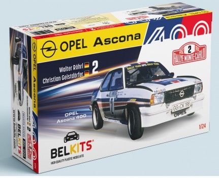 Belkits BEL020 OPEL ASCONA 400 MC 1982 ROHL / GEISTDORFE