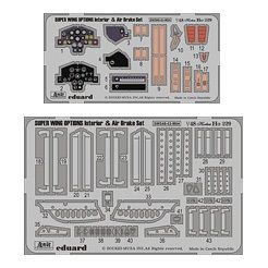 Zoukei-Mura SWS4803M04 HO 229 - PHOTO-ETCHED PARTS INTERIOR AND AIRBRAKE SET