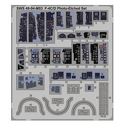 Zoukei-Mura SWS4806M01 F-4 C/D PHOTO-ETCHED SET