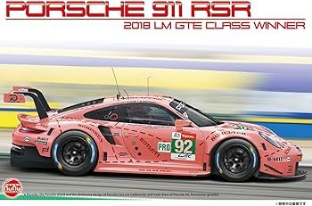 NuNu Model Kit PN24040 Porsche 911 RSR, 2018 LM GTE Class Winner