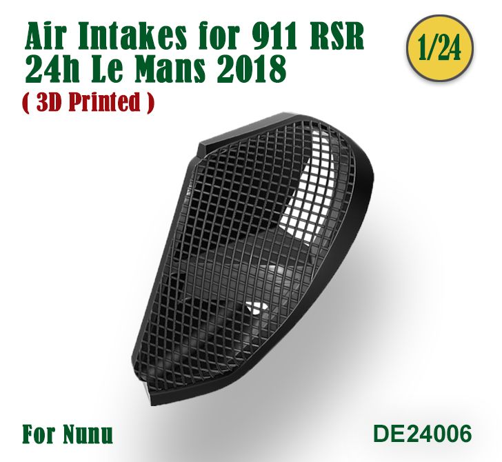 Fat Frog DE24006 Air Intakes for 911 RSR LM 2018