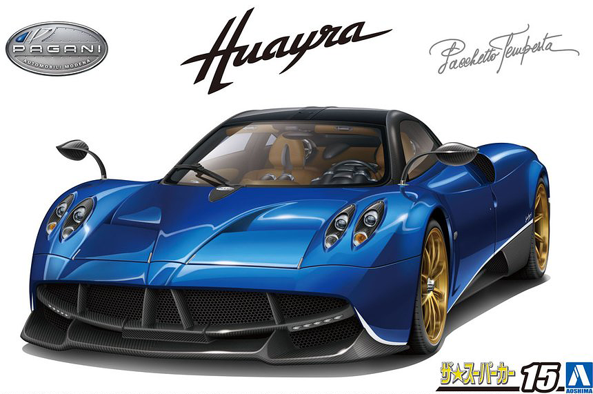 Aoshima 06238 PAGANI HUAYRA PACCHETTO TEMPESTA