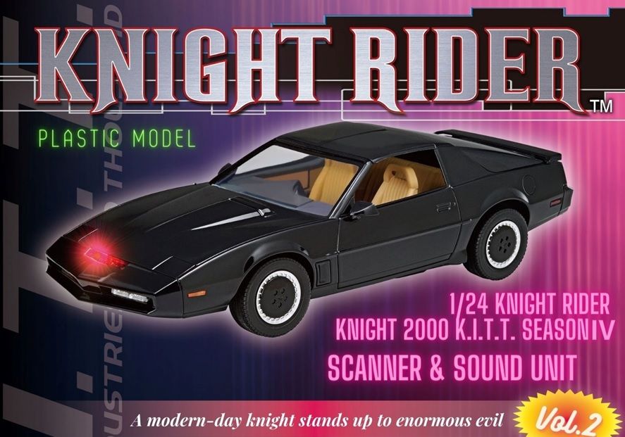 Aoshima 06561 KNIGHT RIDER KNIGHT 2000 K.I.T.T. SEASON IV SCANNER & SOUND UNIT