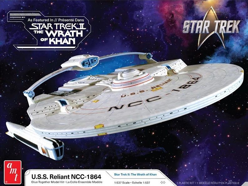 AMT 01457 STAR TREK II THE WRATH OF KHAN USS RELIANT