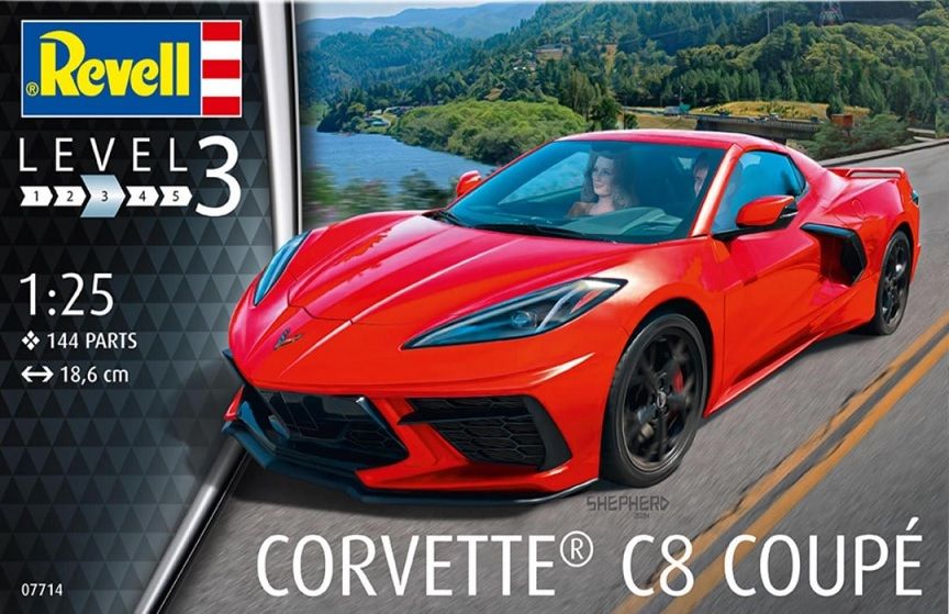 Revell 07714 CORVETTE C8 COUPÉ