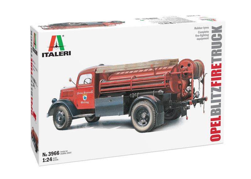 Italeri 3966 German Opel Blitz Fire Truck