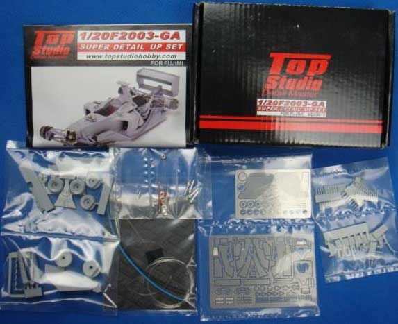 Top Studio MD29013 FERRARI F2003-GA Super Detail-Up set