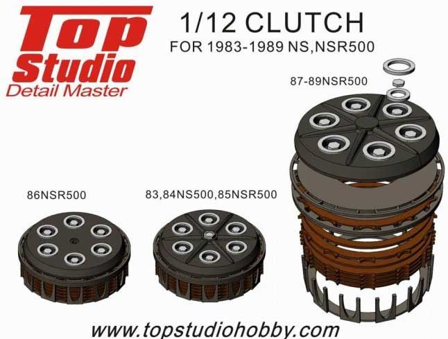 Top Studio TD23146 CLUTCH FOR HONDA NSR500