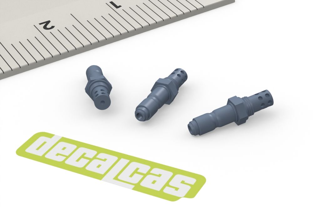 Decalcas PAR141 Detail for 1/9 scale models: Lambda probe - Type 1 (10 units/each) Decalcas PAR141 Detail for 1/9 scale models: Lambda probe - Type 1 (10 units/each)
