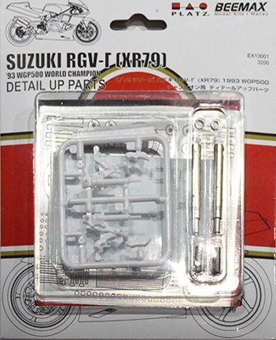 Beemax EX13001 Suzuki RGV500 1993 Detail Parts (included Metal Front frok/Sponsor Decals)