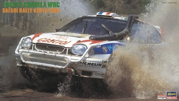 Hasegawa 20371 Toyota Corolla WRC Safari Rally Kenya 1998