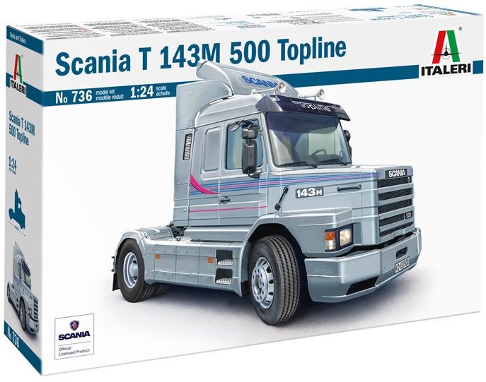 Italeri 0736 Truck Scania T143M 500 Topline