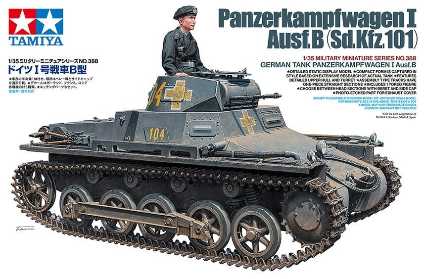 Tamiya 35388 Pz.Kpfw.I Ausf.B