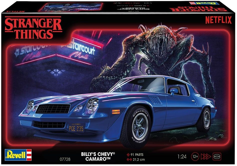 Revell 07728 Stranger Things CHEVY CAMARO Z/28