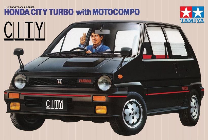 Tamiya 24369 Honda Ciy Turbo With Motocompo