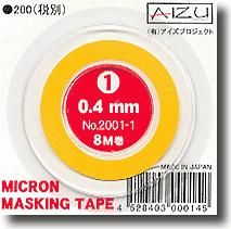 AIZU AIZU04 Micron Masking Tape 0.4mm x 8m