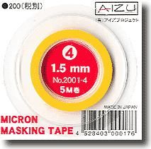 AIZU AIZU15 Micron Masking Tape 1.5mm x 5m