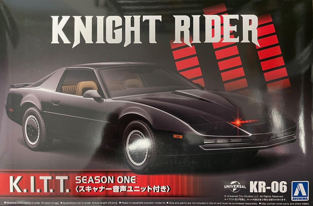 Aoshima 06560 KNIGHT RIDER KNIGHT 2000 K.I.T.T. SEASON I SCANNER & SOUND UNIT