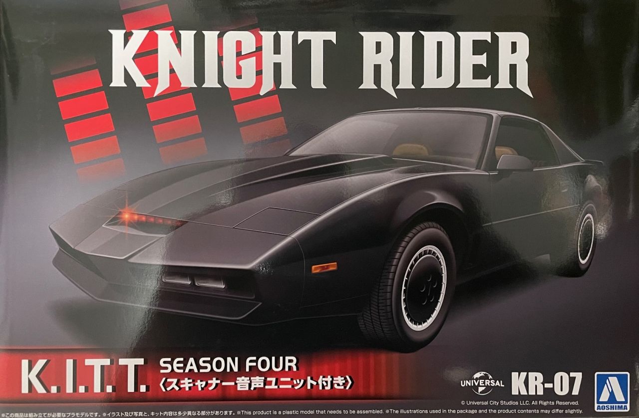 Aoshima 06561 KNIGHT RIDER KNIGHT 2000 K.I.T.T. SEASON IV SCANNER & SOUND UNIT